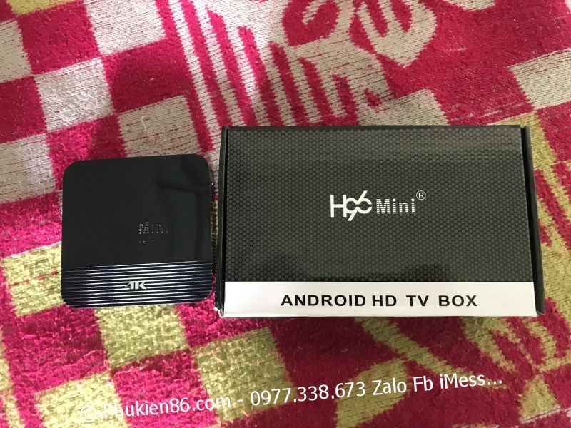 Tivi Box Android H96 Mini H8 Ram 2GB Rom 16GB Thủ Dầu Một Bình Dương