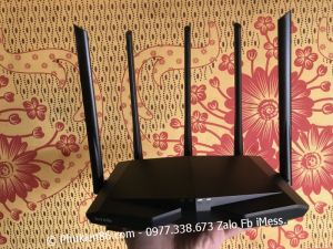 Bộ Phát Wifi / Kích Wifi - Tenda AC7 Râu 5 Anten 1200Mbps 2 Băng Tần 2.4GHz Và 5.0GHz