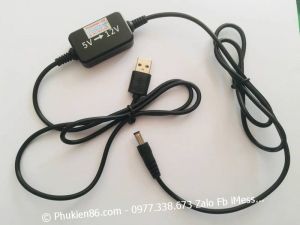 Cáp USB Chuyển Đổi Điện Áp Từ 5V 2A Sang 12V 1.5A - Thủ Dầu Một Bình Dương